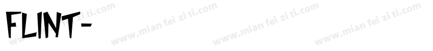 flint字体转换