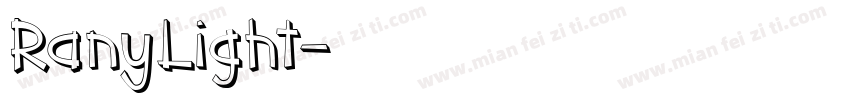 RanyLight字体转换