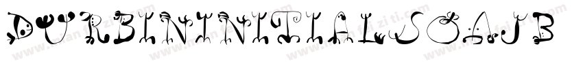 DurbinInitials-o3JB字体转换
