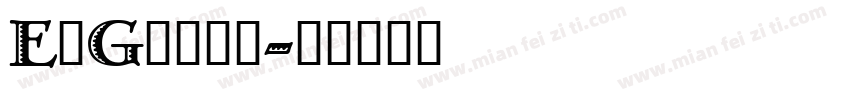 ElGreco字体转换