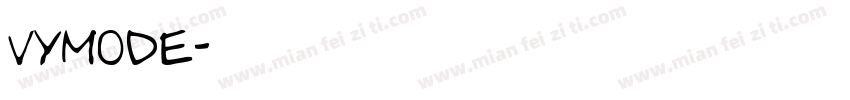 vyMode字体转换