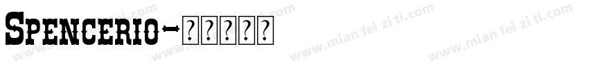 Spencerio字体转换