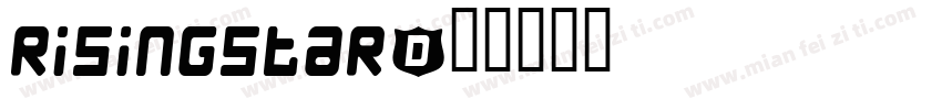 RisingStar字体转换