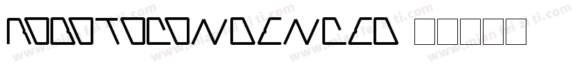 robotocondenced字体转换