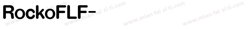 RockoFLF字体转换