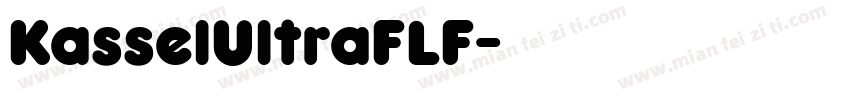 KasselUltraFLF字体转换