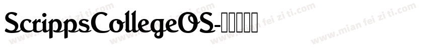ScrippsCollegeOS字体转换