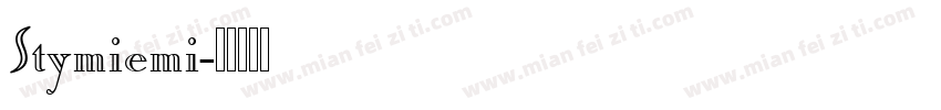 Stymiemi字体转换