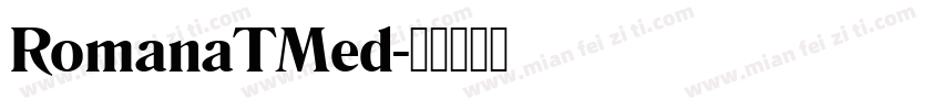 RomanaTMed字体转换