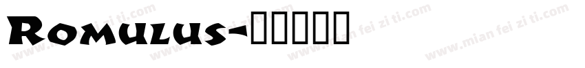 Romulus字体转换