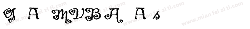 GreymantleMVB-Alternates字体转换