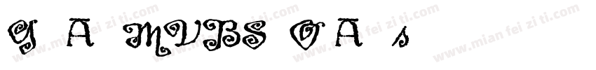 GreymantleMVBStd-Ornaments字体转换