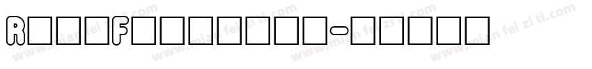 RongFangyige字体转换
