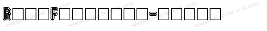 RongFangyige字体转换
