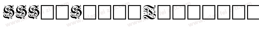 SSShiShangTi字体转换