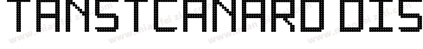 TANStCanard-Display字体转换