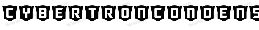 CybertronCondensedBold-vOXD字体转换