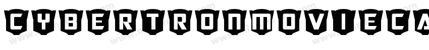 CybertronMoviecapsB字体转换