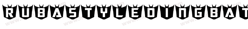 RUBASTYLEDINGBATOLD0字体转换