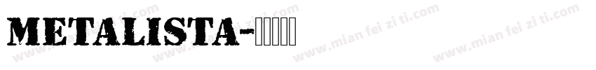 Metalista字体转换