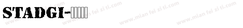STADGI字体转换