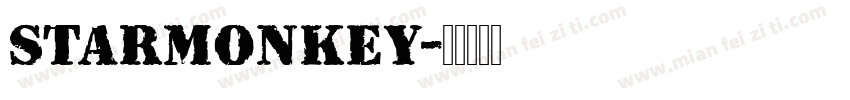 Starmonkey字体转换