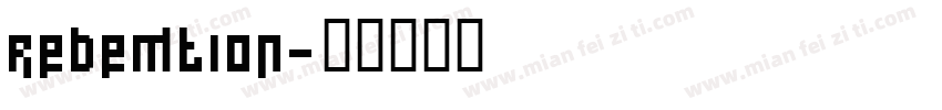 Redemtion字体转换