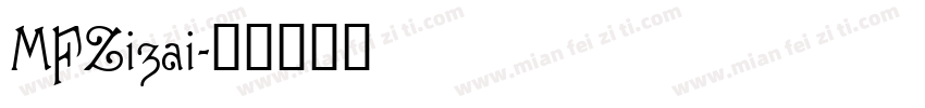 MFZizai字体转换