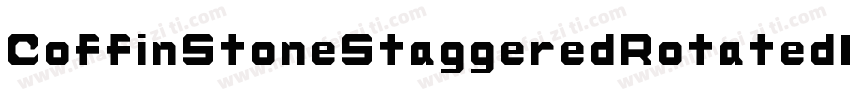 CoffinStoneStaggeredRotated-2OO4X字体转换