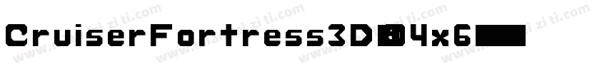 CruiserFortress3D-O4x6字体转换
