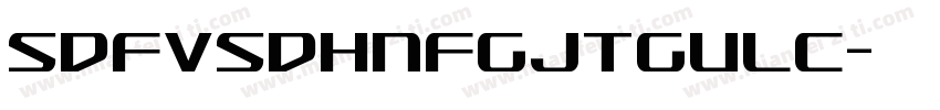 sdfvsdhnfgjtgulc字体转换