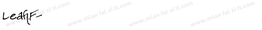 Leah.F字体转换