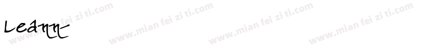 Leann字体转换