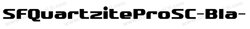 SFQuartziteProSC-Bla字体转换