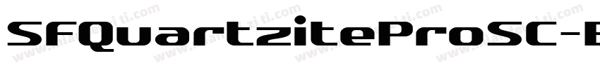 SFQuartziteProSC-Bla字体转换