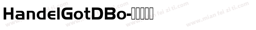HandelGotDBo字体转换