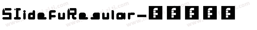 SIidefuRegular字体转换