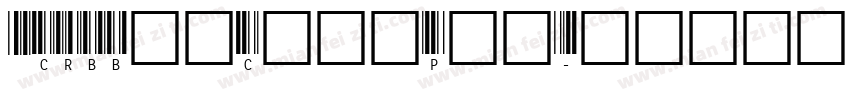 DCRBBarCodePro字体转换