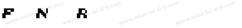 FontName-Regular字体转换