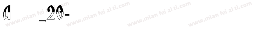 Avond_20字体转换