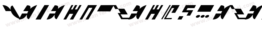 FederalServiceSemiItalic-Bw1l字体转换