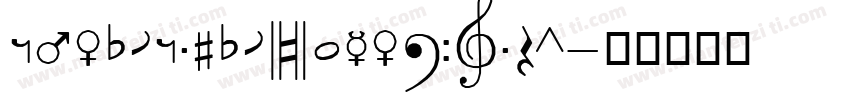 MusicMagicPersonalU字体转换