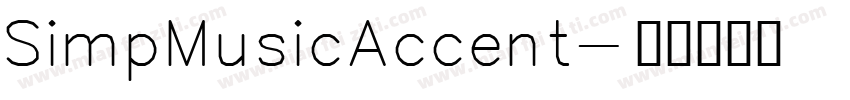 SimpMusicAccent字体转换