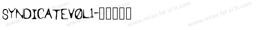 Syndicatevol1字体转换