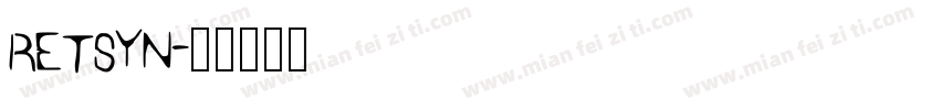 retsyn字体转换