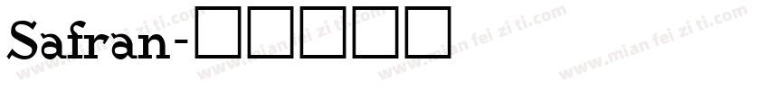 Safran字体转换