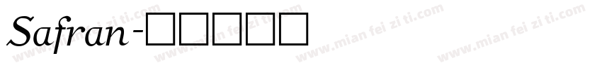 Safran字体转换