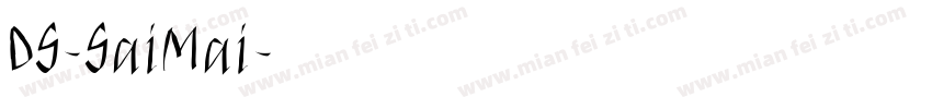 DS-SaiMai字体转换