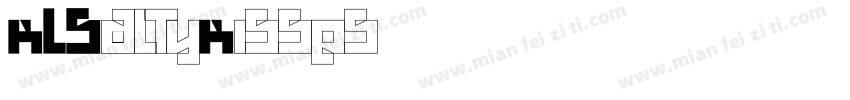 KLSaltyKisses字体转换