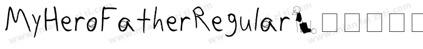 MyHeroFatherRegular字体转换